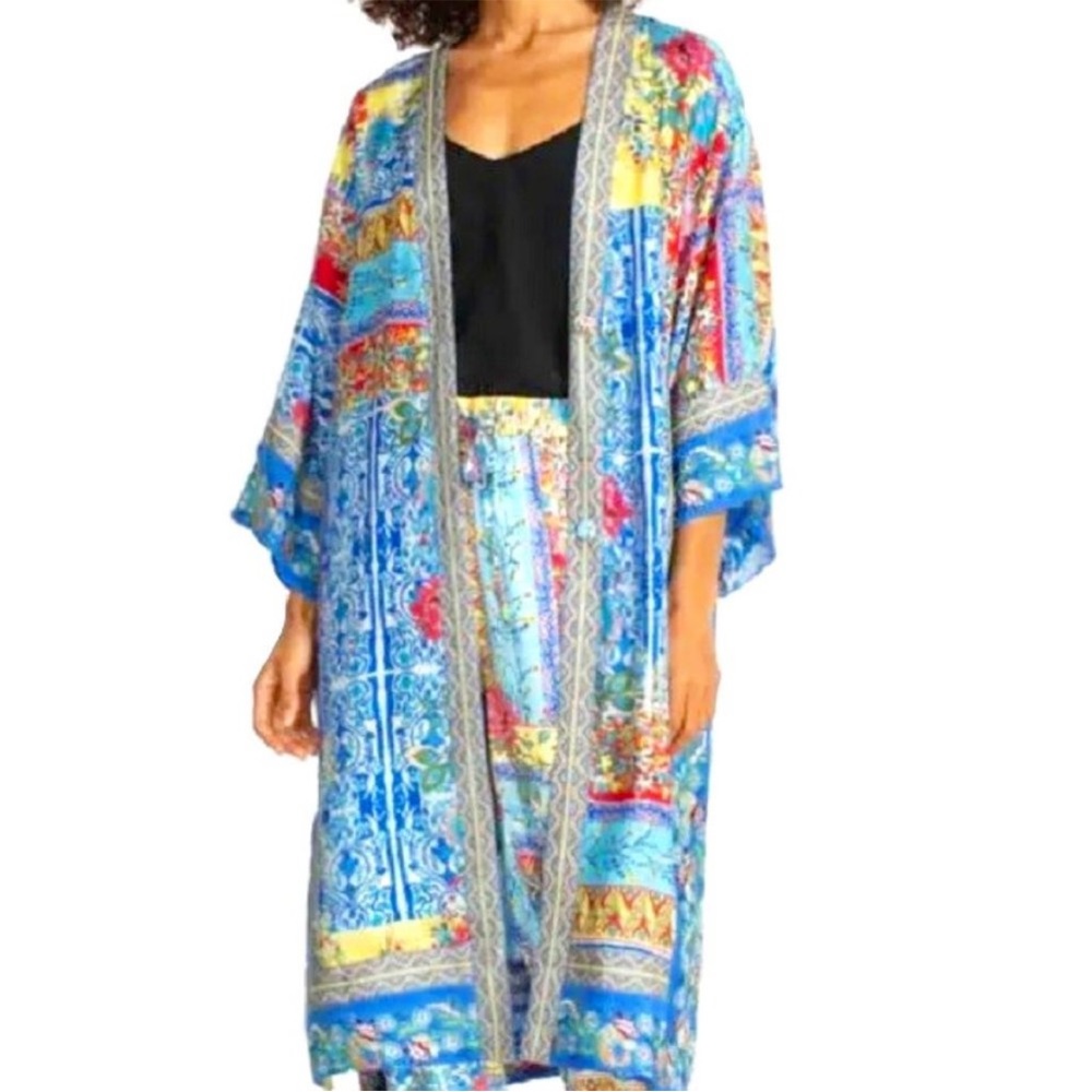 Johnny Was Silk Kimono